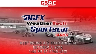 DGFX WeatherTech Sportscar Series - 2016 West Round 4 - Road America