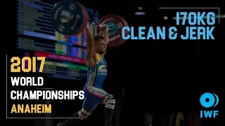 Francisco Mosquera | 170kg Clean & Jerk