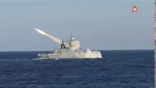 В Японском море с корвета "Громкий" запустили крылатую ракету X-35 комплекса "Уран"