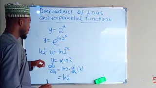 How to find the Derivative of Exponential function