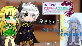 How NOT to Summon a Demon Lord react to Rimuru Tempest「Part 1/4」