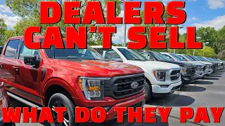 CAR DEALERS CAN'T SELL! See What They Are PAYING For Their Cars!