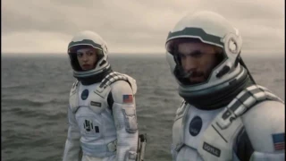 Приливная волна на планете Миллер. Момент из фильма Интерстеллар/Moment Interstellar