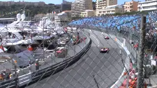 The view from Z1 General Admission area at 2014 Monaco F1 Grand Prix