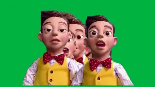 the mine song but theres 1 million stingys green screen