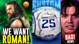 'WE WANT ROMAN 🤬' Fans DEMAND For Roman Reigns | Dominik Mysterio BAD NEWS! Backlash New MATCHES