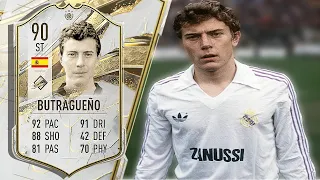 90 MID ICON BUTRAGUENO PLAYER REVIEW FIFA 23