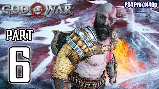 GOD OF WAR Walkthrough PART 6 (PS4 Pro) No Commentary Gameplay @ 1440p ✔