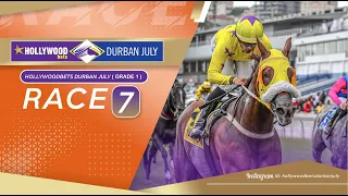 20220702 Hollywoodbets Durban July Race 7 won by SPARKLING WATER