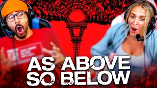 AS ABOVE SO BELOW (2014) MOVIE REACTION!! First Time Watching! Full Movie Review