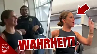 Es wird immer GRUSELIGER! Die WAHRHEIT zur Frau aus dem FLUGZEUG!