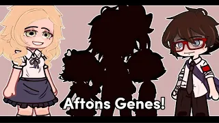 Aftons Genes (Teen Version)//Afton Family// FNAF. Michael angst??