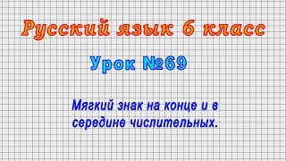 Русский язык 6 класс (Урок№69 - Мягкий знак на конце и в середине числительных.)