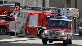 Zusammenschnitt Einsatzfahrten Berufsfeuerwehr Wien