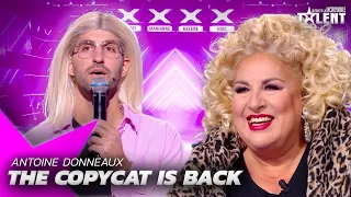 Can you Guess who ANTOINE DONNEAUX impersonates ? - Semi-Finals of France's Got Talent