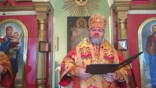 Слово преосвященнішого владики Митрофана, єпископа Харківського і Богодухівського