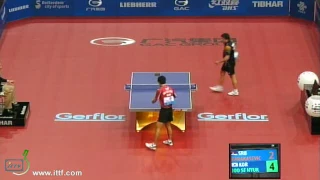 Table Tennis   Alexandar KARAKASEVIC vs JOO Se Hyuk 2011