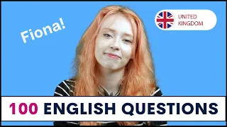 100 Common English Questions with Fiona | How to Ask and Answer English Questions