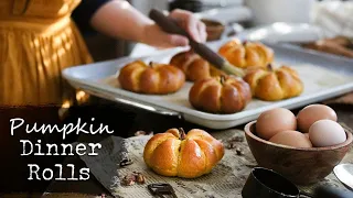 Pumpkin Bread Rolls | Autumn Slow Living | Cottagecore