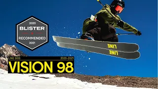 LINE 2020/2021 Vision 98 Skis - Rip Within The Resort Ropes and Well Beyond