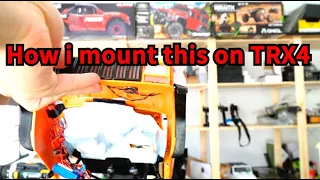 How i mount INJORA RC Car Cherokee Body Cab, Back-Half Cage on TRAXXAS TRX4_Aliexpress NEW BODY