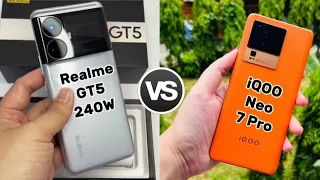 Realme GT5 240W vs iQOO Neo 7 Pro