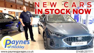 New Ford Cars - In Stock Now at Paynes of Hinckley
