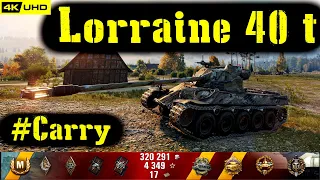 World of Tanks Lorraine 40 t Replay - 10 Kills 6.3K DMG(Patch 1.4.1)