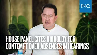 House panel cites Quiboloy for contempt over absences in hearings