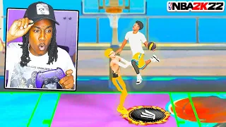 RUTHLESSLY POSTERIZING EVERYONE...😈(nba 2k22)