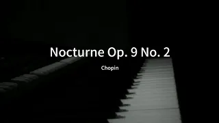 Chopin - Nocturne Op. 9 No. 2 Piano Cover