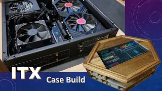 ITX Case Scratch Build - DIY PC Case - Arcade Coffee Table