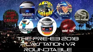 PSVR YouTube Roundtable - E3 Edition! Live from Rec Room