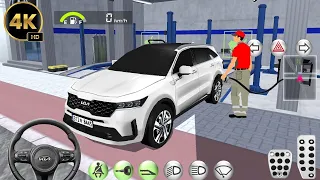 New Kia Car Drive to Auto repair shop and Car Wash Station - Android Gameplay