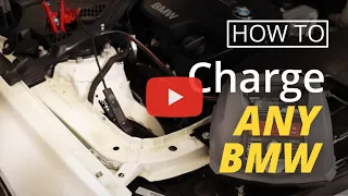How To Charge Your BMW Battery For Coding (works for F30, F10, X3, X5 and more!)