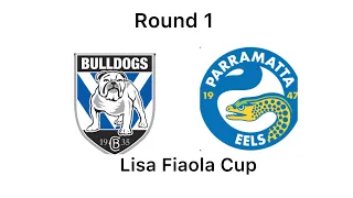 2024 Lisa Fiaola Cup Canterbury Bulldogs v Parramatta Eels