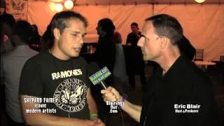 OBEY's Shepard Fairey talks W Eric Blair about Elvis,Ramones,"OBEY",Banksy, Adel & The Black Keys