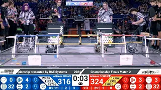Championship Finals Match 2 - FTC World Championship 2024 in Houston | FTC CENTER STAGE