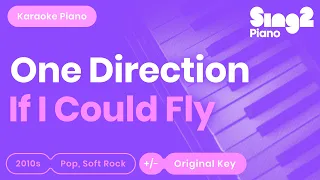 One Direction - If I Could Fly (Karaoke Piano)