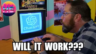 Using ChatGPT to write programs for the Commodore 64