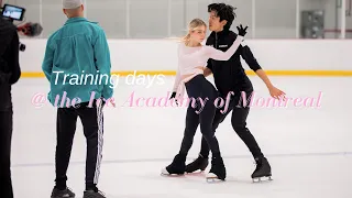 Training days at the Ice Academy of Montreal ⛸️🫶🏼 | day in the life of a figure skater