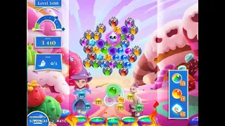 Bubble Witch 2 Saga Level 3498 with no booster & 4 bubbles left