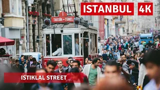 Istanbul 2022 Istiklal Street 20 May Walking Tour|4k UHD 60fps