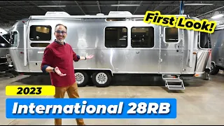 The Perfect RV for Traveling Families! |2023 Airstream RV International 28RB Twin