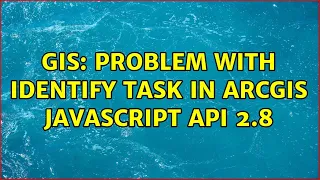 GIS: Problem with identify task in ArcGIS JavaScript API 2.8