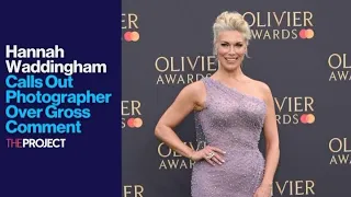 Hannah Waddingham Calls Out Photographer Over Gross Comment