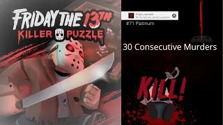 Friday the 13th: Killer Puzzle 30 Consecutive murders (Caution: Bloody and Gory)