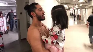 Mustafa Ali's backstage reunion with his daughter will melt your heart at Dekalb
