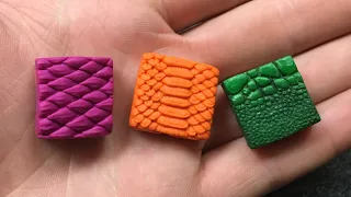 How to sculpt Scales in polymer clay