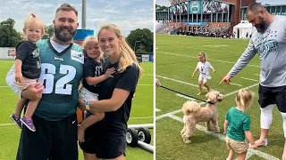 Jason And Kylie Kelce Share Daughter's Adorable Video For Parenting Critics